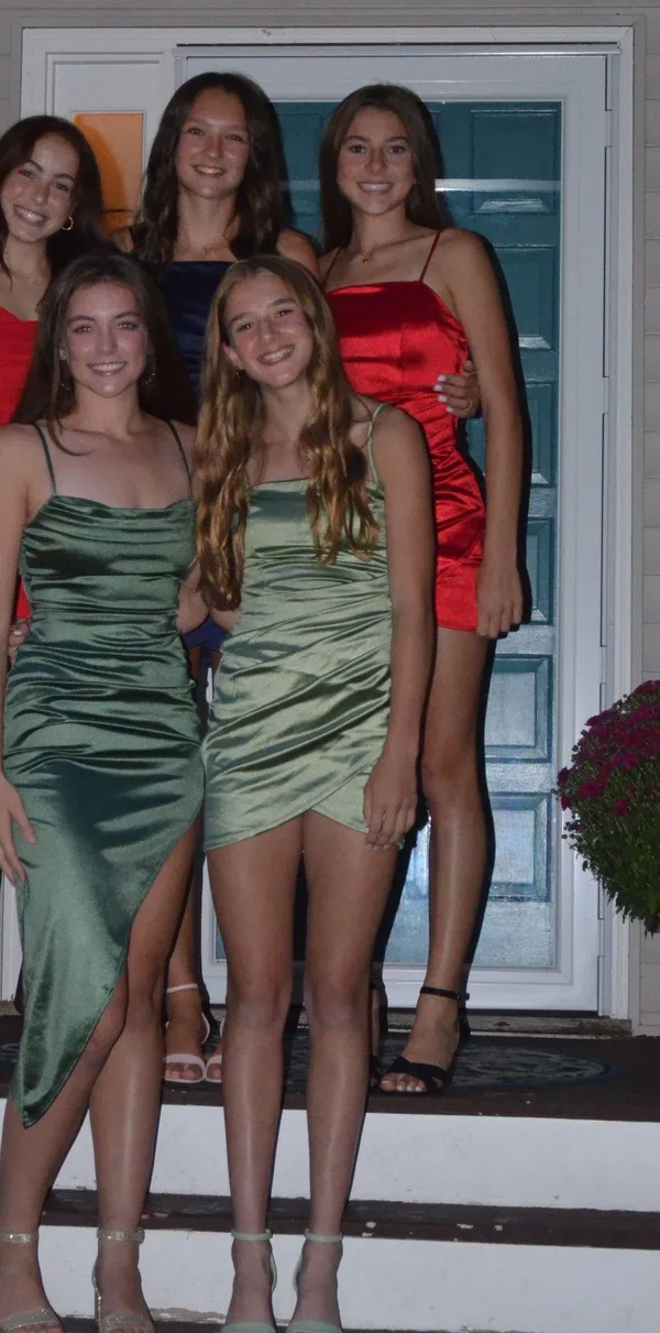 Macy's Red Homecoming Dress - Image 2