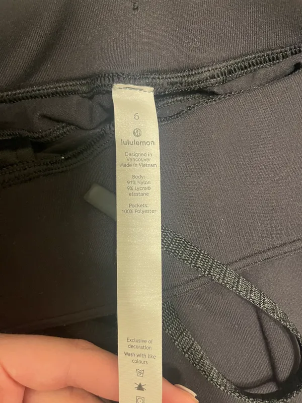 Lululemon Black Joggers - Image 3