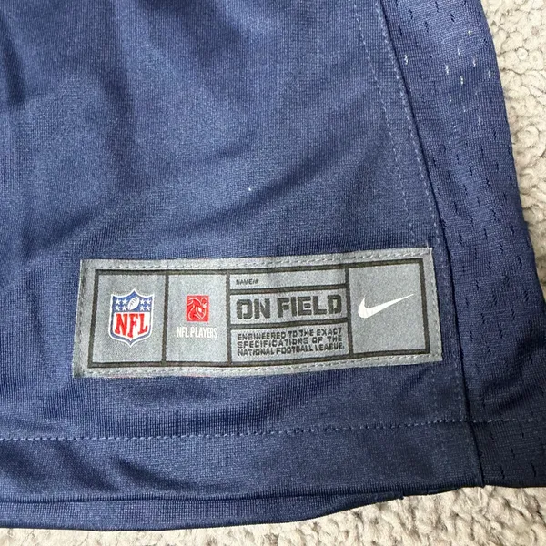Nike Tennessee Titans NFL Jersey Navy Blue Women Large Loose Fit On Field New - Image 5