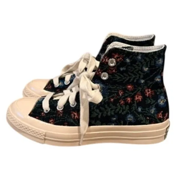 Converse Chuck Taylor All Star High-Top Women’s US 7 Floral Textile - Image 4