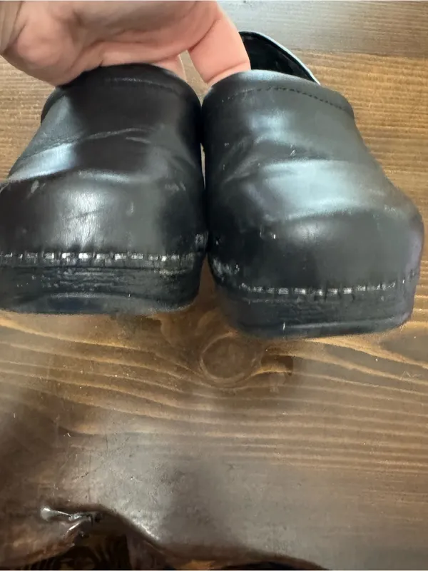 G H Bass Women Comfort Clogs Shoes Black Size 7M - Image 6