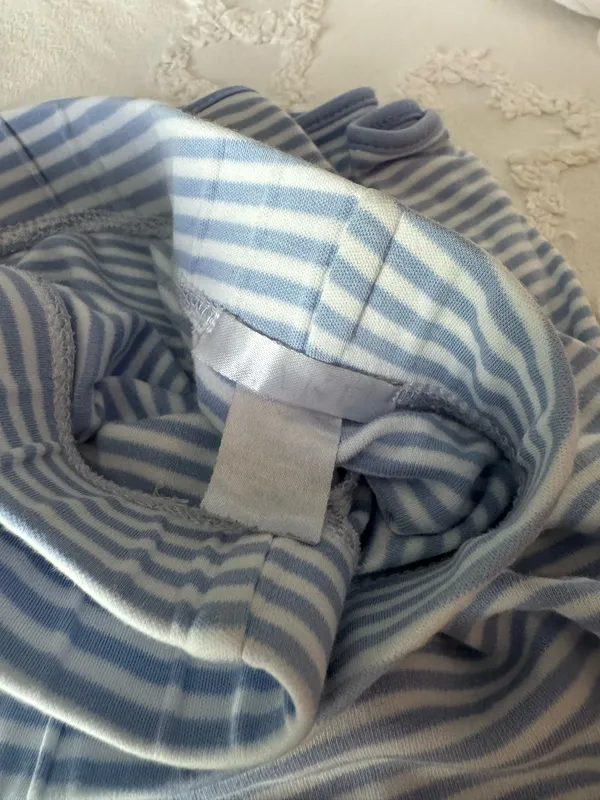 Lake Blue Striped Pajamas - Image 6