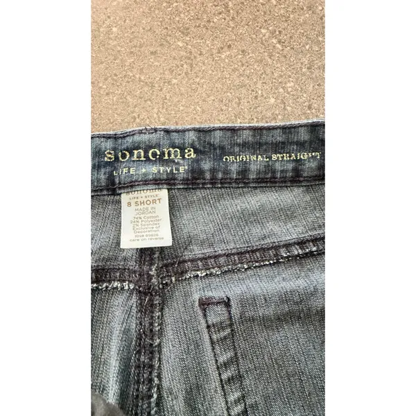 Sonoma Goods for Life ankle fit Jeans Medium Wash - Size 8 - Image 6