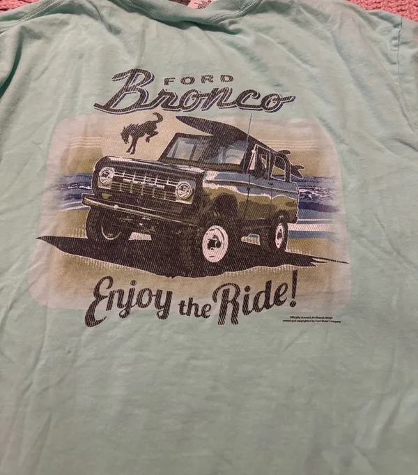 Comfort Colors Ford Bronco Oversized Tshirt - Image 2