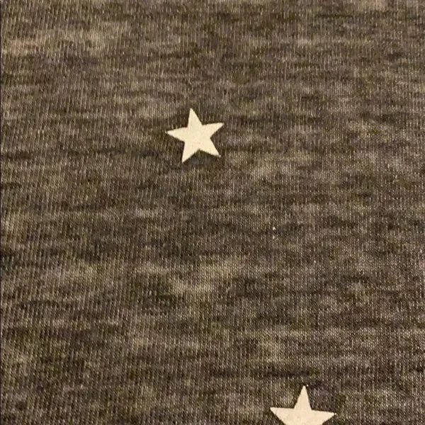 Wildfox Dark Grey & White Star Sweatshirt - Image 2