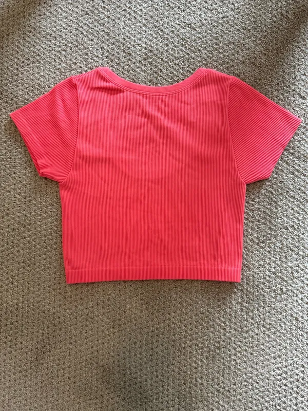OFFLINE by Aerie Shirt Cropped Ribbed - Image 2