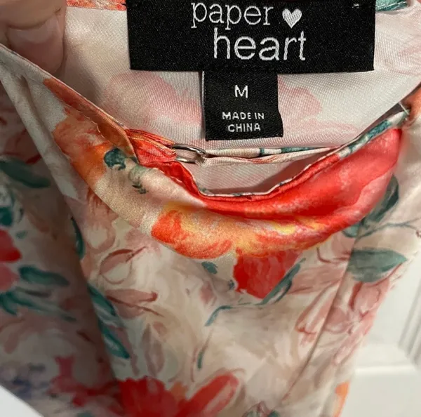 Paper Heart Cowl neck midi floral dress - Image 6