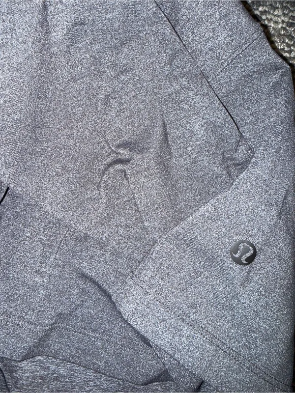 lululemon athletica Heather Gray Drawstring Skort with Pockets - Image 5