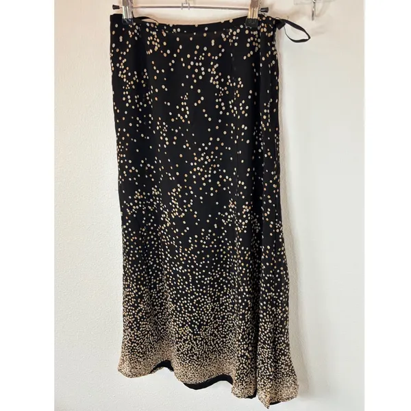 Valerie Stevens Separates Black Polka Dot Gradient Maxi‎ Skirt Petite - Image 4
