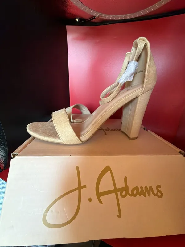J. Adams Shirley Ankle Strap Block Heel Sandal - Image 11