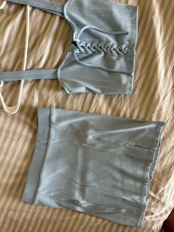 Forever 21 Two-Piece Blue Set - Image 3