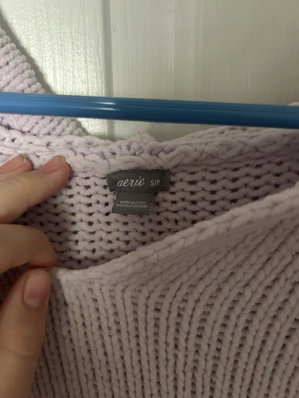 Aerie Purple Sweater - Image 2