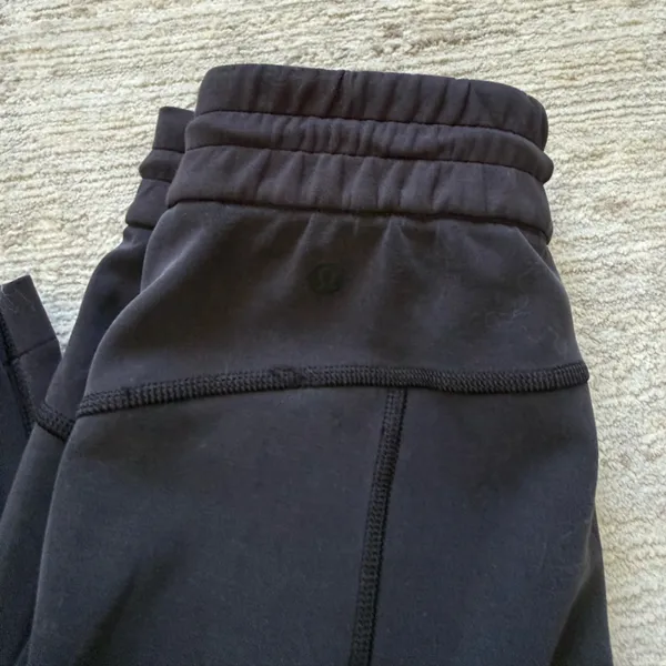 Lululemon Black Softstreme Pants (Size 2) - Image 5
