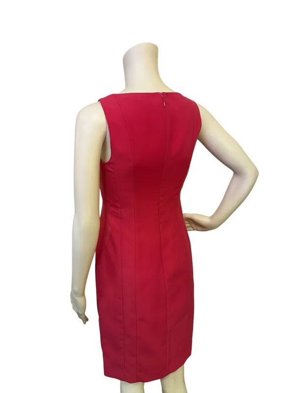 Halogen Sleek Sleeveless Pink Sheath Dress - Image 4