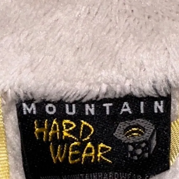 Mountain Hardwear Monkey Fleece Jacket Medium‎ Full Zip High Pile Sherpa Cream - Image 5