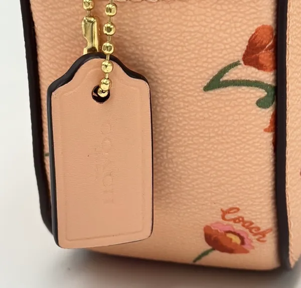 Coach NWT Pink MINI CAMERA BAG WITH MYSTICAL FLORAL PRINT - Image 5