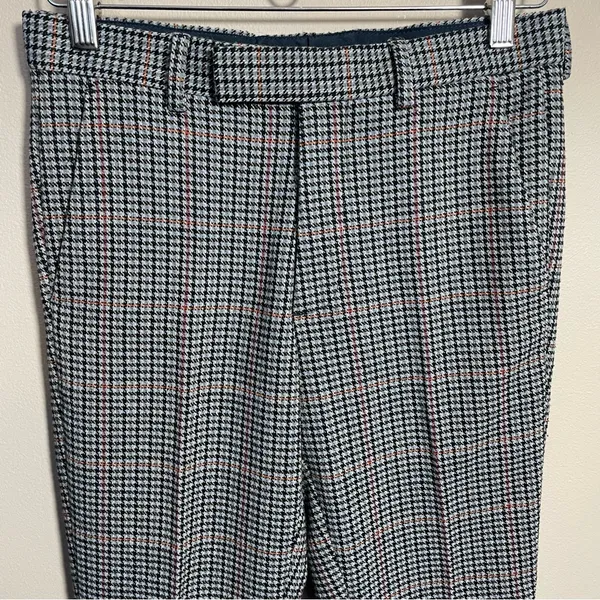 ASOS houndstooth wool blend dress pants Size 28 - Image 4