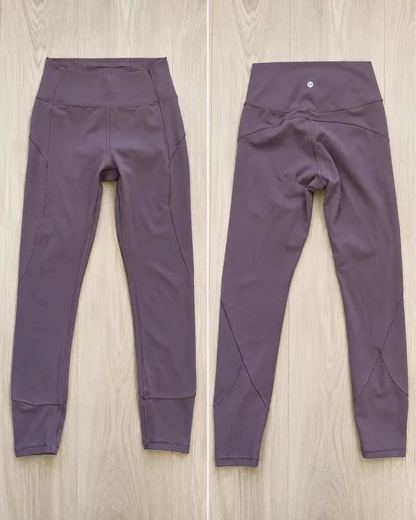 Lululemon Speed Up High-Rise 28 Running Athletic Tights Arctic Plum 6 - Image 3