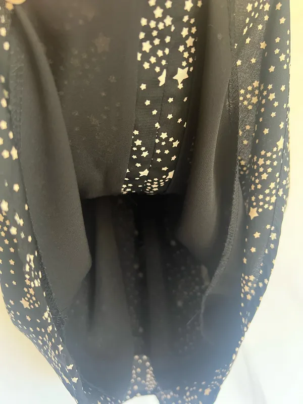 Vici Black and White Starprint spaghetti strap top - Image 7