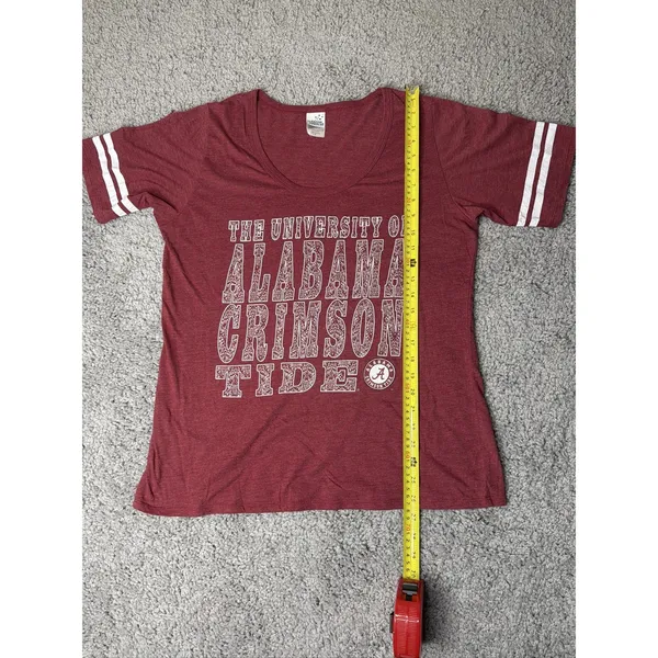 Creative Apparel Concepts University Of Alabama Crimson Tide Shirt Women XL - Image 5
