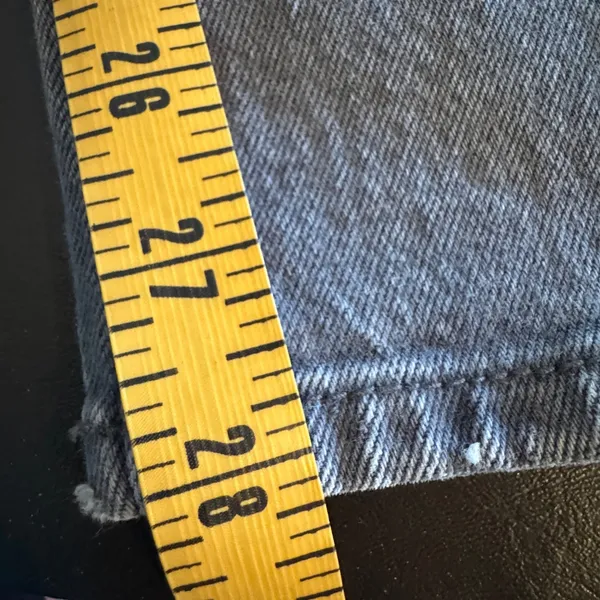 Abercrombie Fitch Ankle Straight Jeans 31/12S Curve Love Ultra‎ High Rise - Image 11