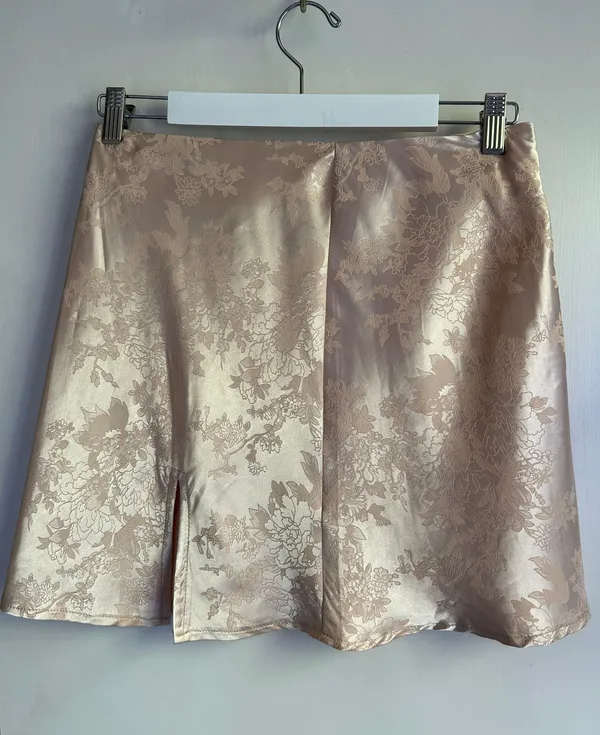 Princess Polly Satin Floral Print Mini Skirt - Image 3