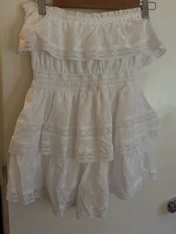 Altar'd State Dress Romper White - Image 2