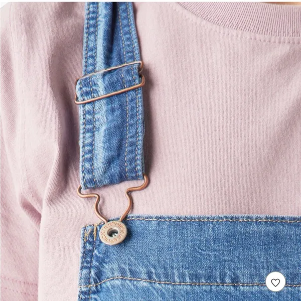 Dickies Heritage Bib Denim Overalls Medium Stone Wash Blue - Image 12