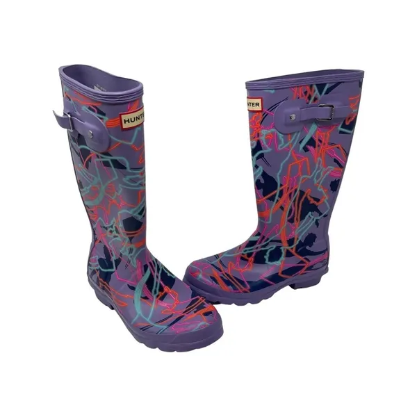 Hunter Disney Marry Poppins limited edition Original Printed Rain Boots 6 - Image 2