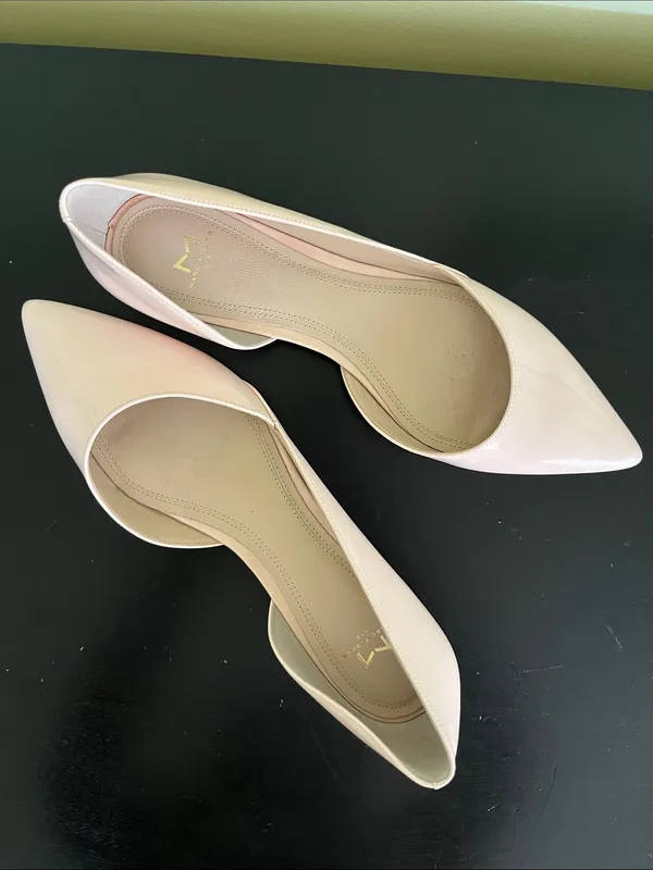 Marc Fisher LTD pointed-toe d'Orsay flats feature a minimalist design - Image 7