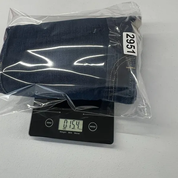7‎ For All Mankind Jeans Womens 29 Blue Whiskering Denim Cotton Stretch Mid Rise - Image 15