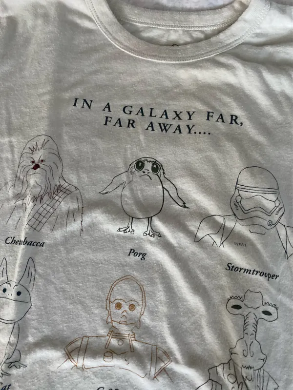 Disney Star wars “in a galaxy far far away” Tshirt - Image 5