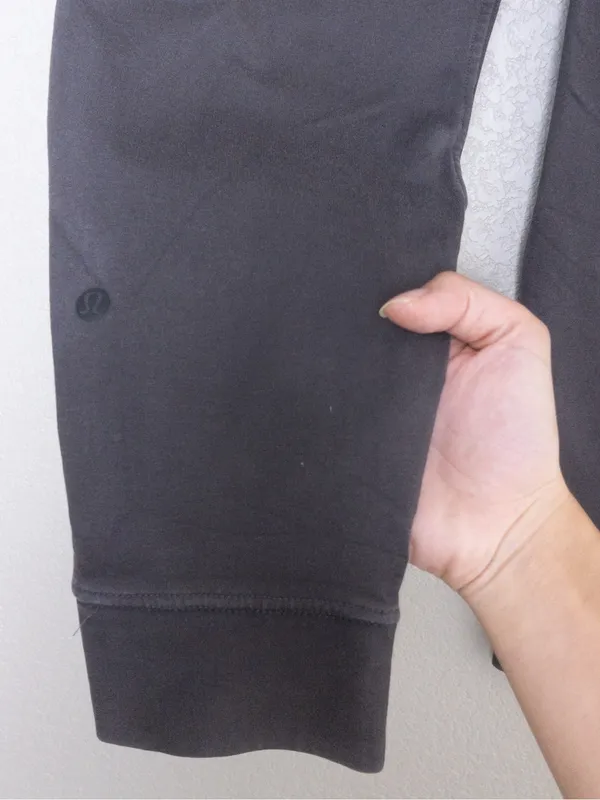 Lululemon Ready to Fleece Jogger 6 Graphite Grey Pima Cotton Stretch Legging - Image 10