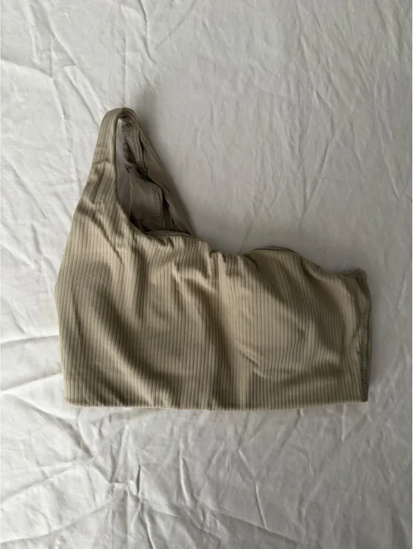 Lululemon Ribbed Nulu Asymmetrical Yoga Bra - Image 3