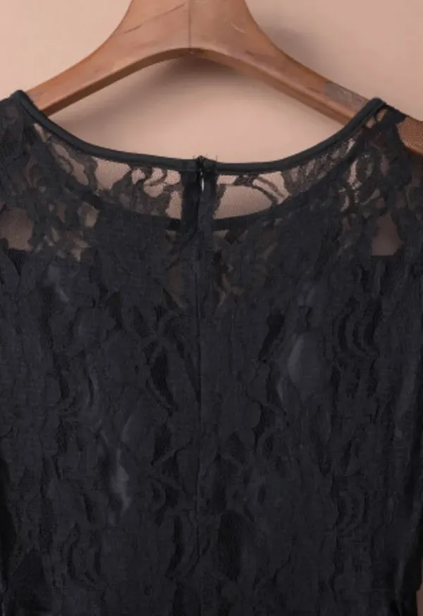 Black Color Prom Dress - Image 10