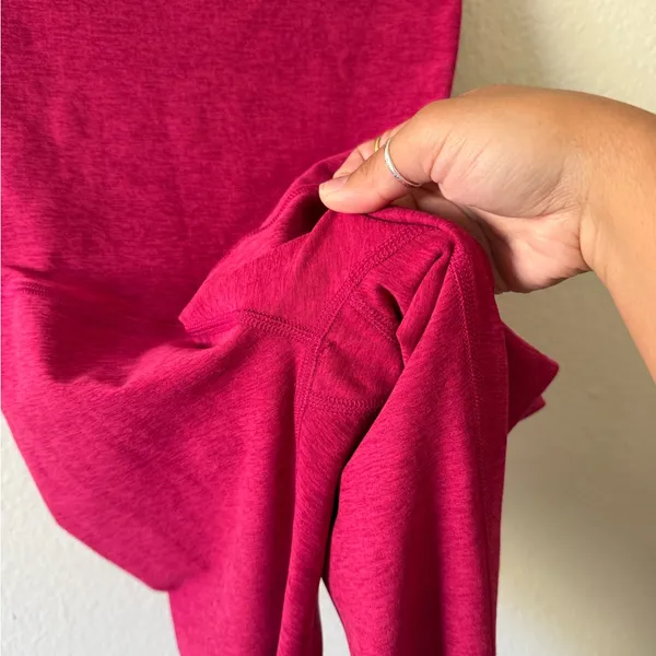 Beyond Yoga Spacedye Love the Bump Maternity Legging Size S Sangria Heather - Image 4