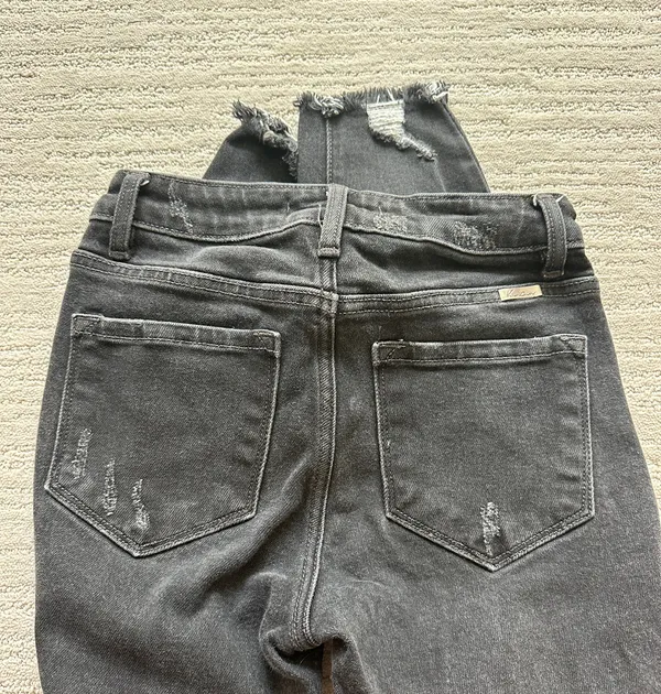 KanCan USA Black Jeans Distressed - Image 4