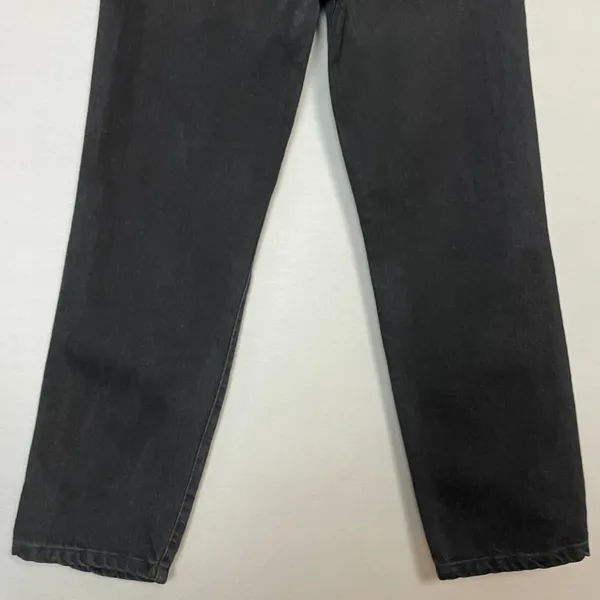 Revice NWT Ex-Boyfriend Jeans Black Distressed High Rise Ripped Size 31 Women‎ - Image 14