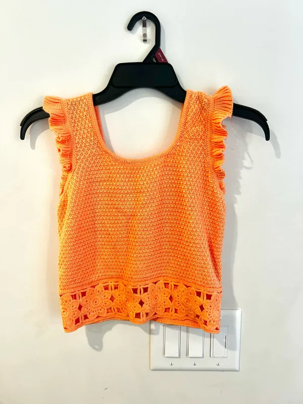 Steve Madden NYC Orange Crochet Set - Image 2