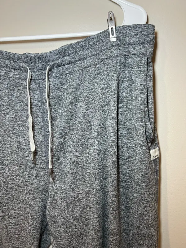 Vuori Performance Jogger in Heather Gray - Image 6