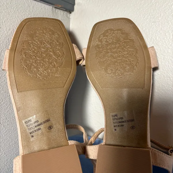 Pop Women's Tan Sandals Size 9 - Image 8