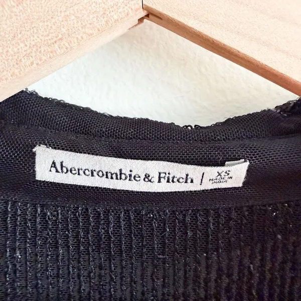 Abercrombie and Fitch Sequin Button Down Top Size XS - Image 6