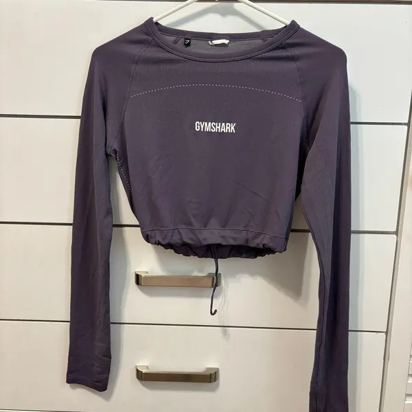Gymshark Purple Long Sleeve Top - Image 2
