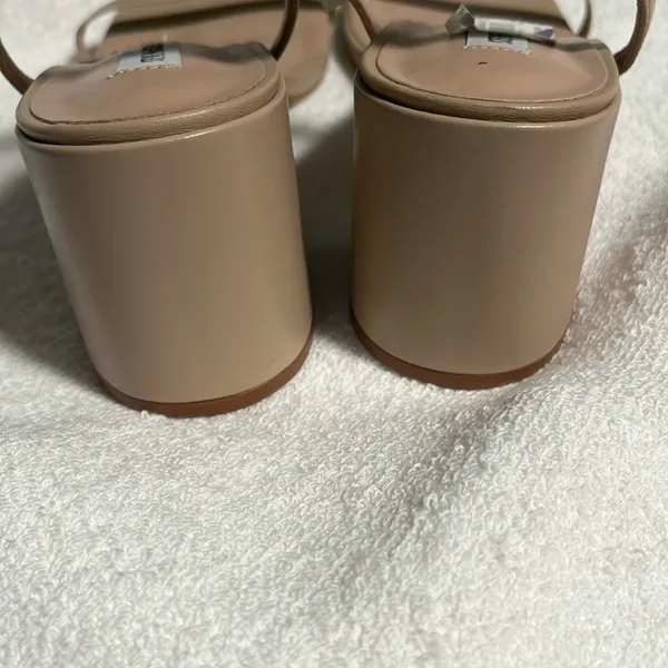 Steve Madden Women's Tan Block Heel Sandals - Image 8