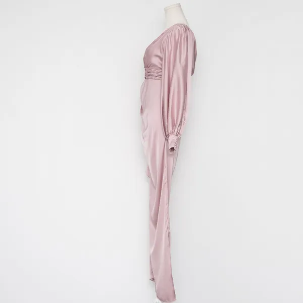 IEENA for Mac Duggal - One-Shoulder Satin Gown‎ - Image 6