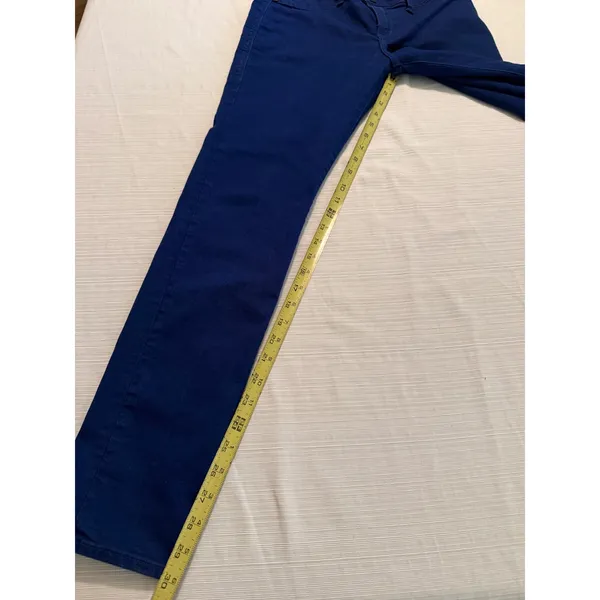 Rock & Republic Kashmere Skinny Jeans Cobalt Blue Studded Back Pocket Size‎ 12M - Image 2