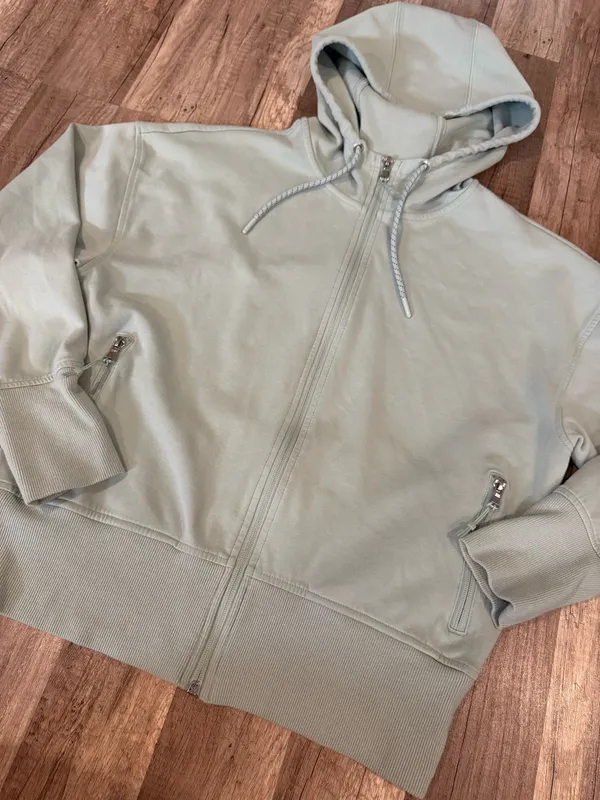 Old Navy Light mint zip up hoodie - Image 2
