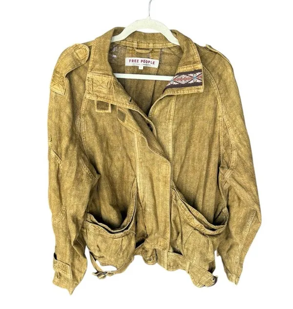 Free People | Jayde Safari Bomber Jacket - Image 6