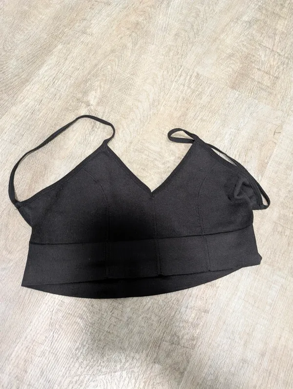 Intimately Free People Black Bralette Size M/L - Image 2