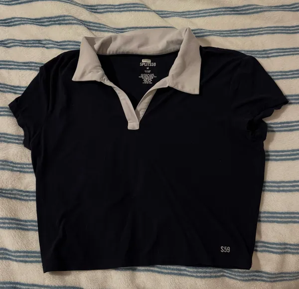 Splits59 Airweight Cropped Polo - Image 2